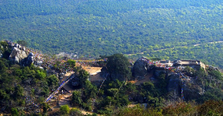 Vulture's peak mountain view, Rajgir